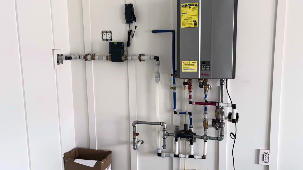 Tankless Water Heater Installation in North Hobbs